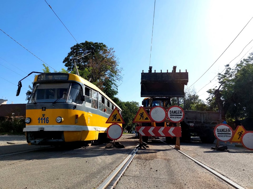 В Миколаєві почали ремонт трамвайної колії на Потьомкінській – 3-й маршрут змінено (ФОТО) 1