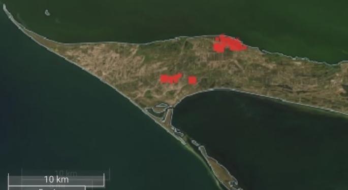 Наймасштабніші з часів Другої світової війни: знімки NASA показали пожежі на Кінбурні (ВІДЕО)