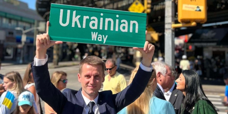 У 14 країнах світу є вулиці і площі, перейменовані на честь України