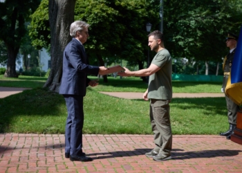 У Софії Київський Зеленський прийняв вірчі грамоти у послів Киргизстану, Румунії, Бельгії та Іспанії (ФОТО)