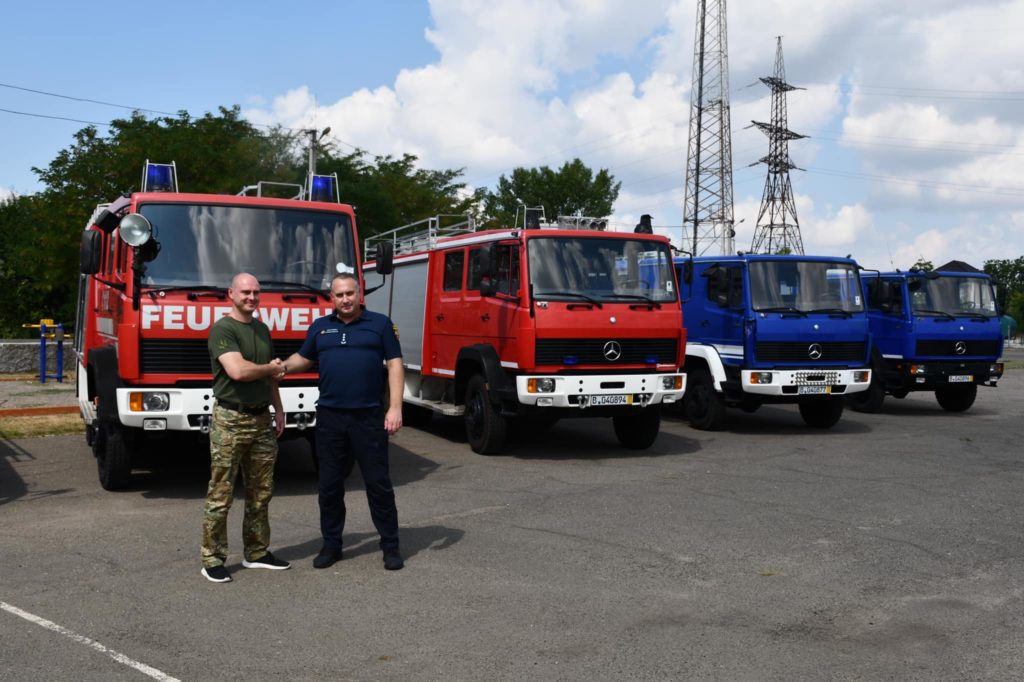 Для потреб Миколаївщини закуплено п'ять спеціалізованих пожежних автомобілів (ФОТО) 1
