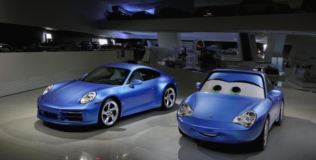 Porsche відтворили авто з мультфільму "Тачки", щоб допомогти біженцям із України (ФОТО) 1