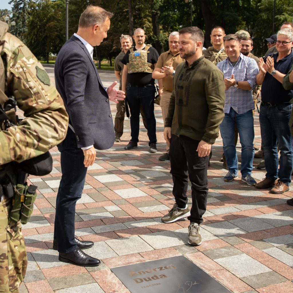 Президент Польщі Анджей Дуда - вже втретє в Києві від початку російського вторгнення (ФОТО, ВІДЕО) 4