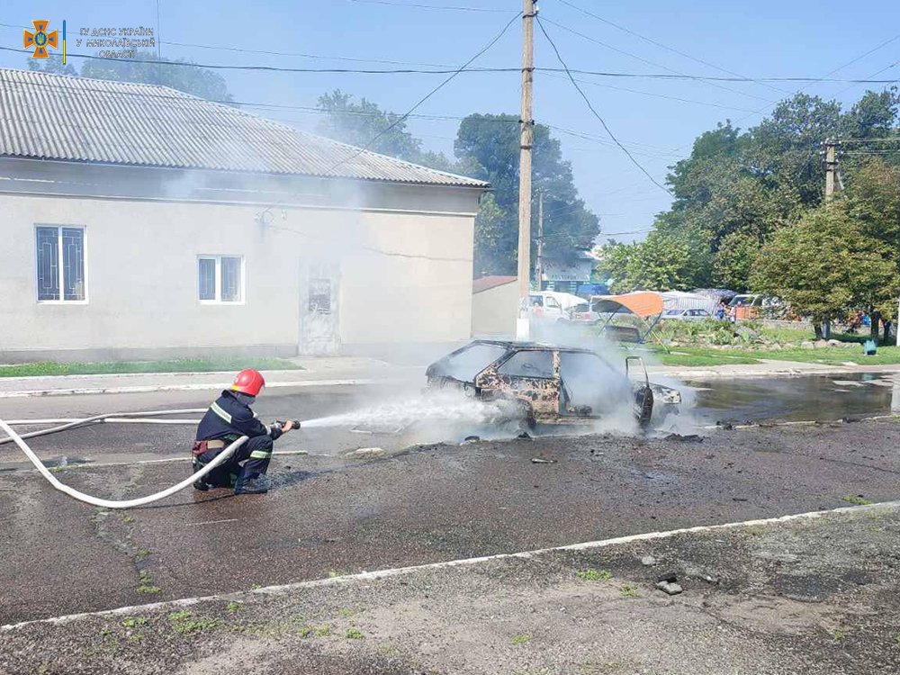 З 5 пожеж на Миколаївщині за добу одна була внаслідок російських обстрілів (ФОТО) 3
