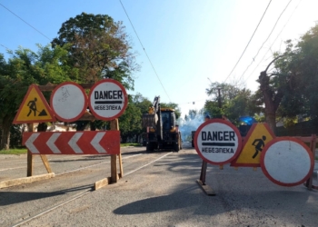 В Миколаєві почали ремонт трамвайної колії на Потьомкінській – 3-й маршрут змінено (ФОТО)