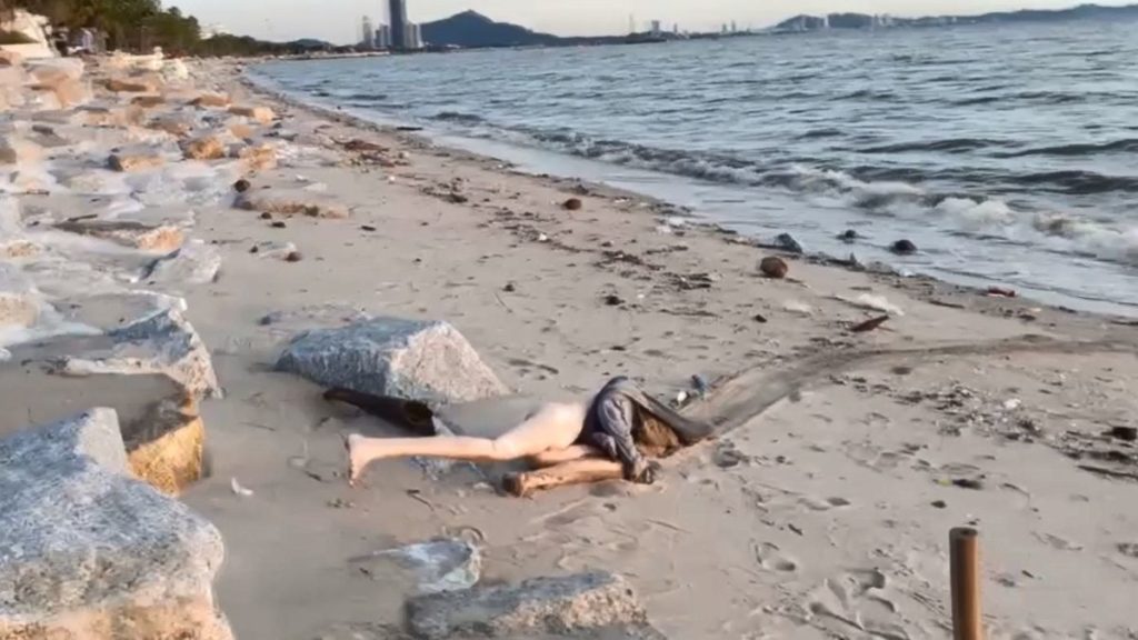 Секс-лялька викликала масовий напад паніки на популярному пляжі - викликали поліцію (ВІДЕО) 1
