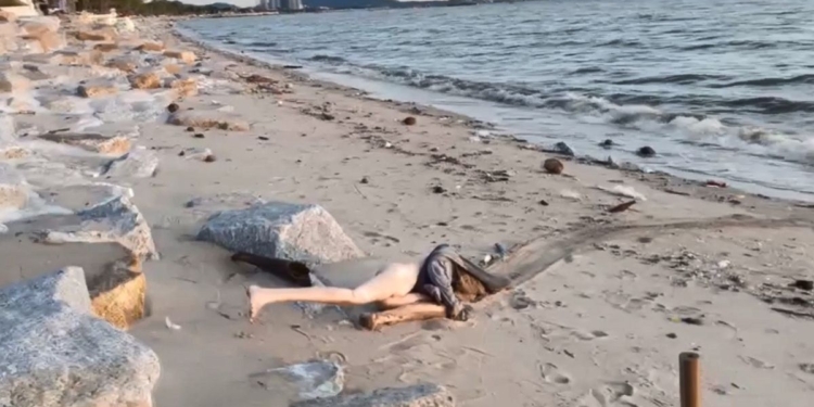 Секс-лялька викликала масовий напад паніки на популярному пляжі – викликали поліцію (ВІДЕО)