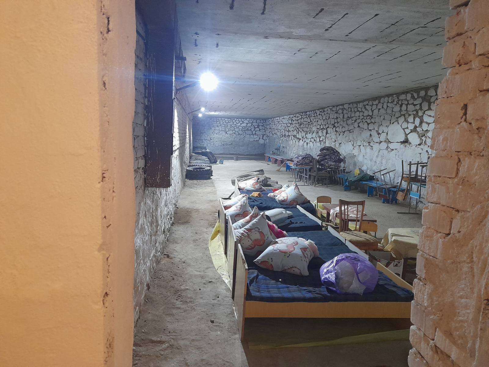 У Первомайському районі Миколаївщини готуються до нового навчального року – приводять до ладу бомбосховища у школах (ФОТО)