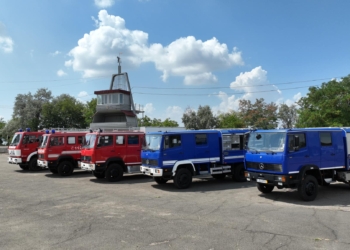 Для потреб Миколаївщини закуплено п’ять спеціалізованих пожежних автомобілів (ФОТО)