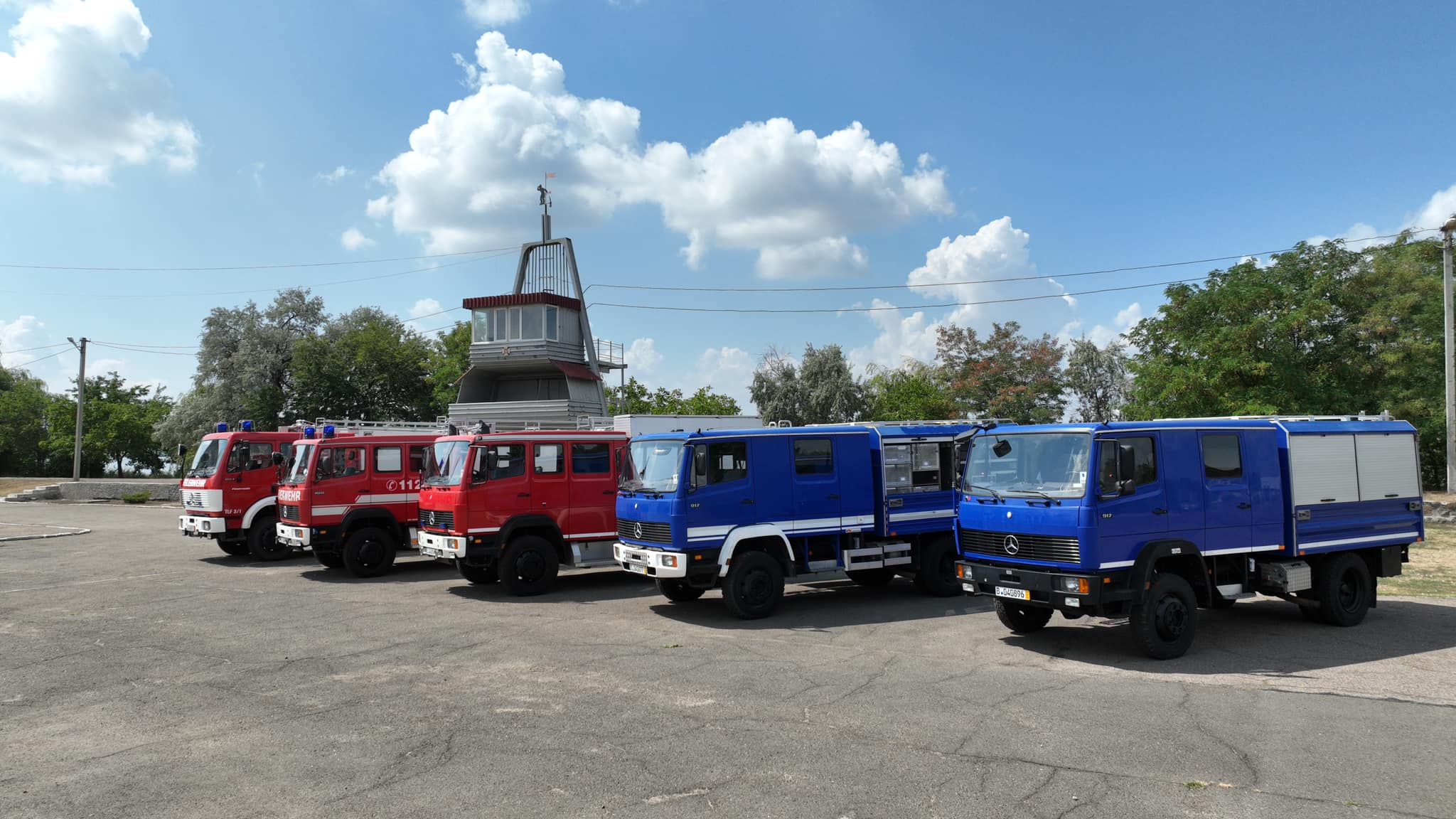 Для потреб Миколаївщини закуплено п’ять спеціалізованих пожежних автомобілів (ФОТО)