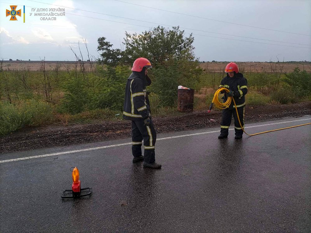 Дві пожежі і одне летальне ДТП – де за добу була потрібна робота рятувальників Миколаївщини (ФОТО) 11