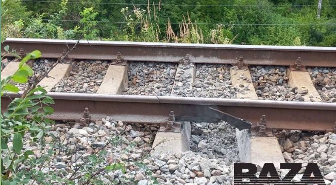 В Курській області невідомі намагались підірвати залізничну колію – пошкодили рейку