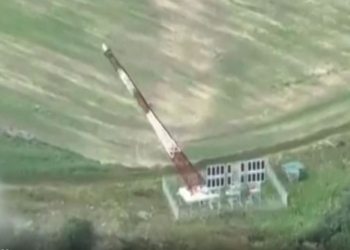 В Бєлгородській області дрон-камікадзе знищив вишку зв’язку і спостереження (ВІДЕО)