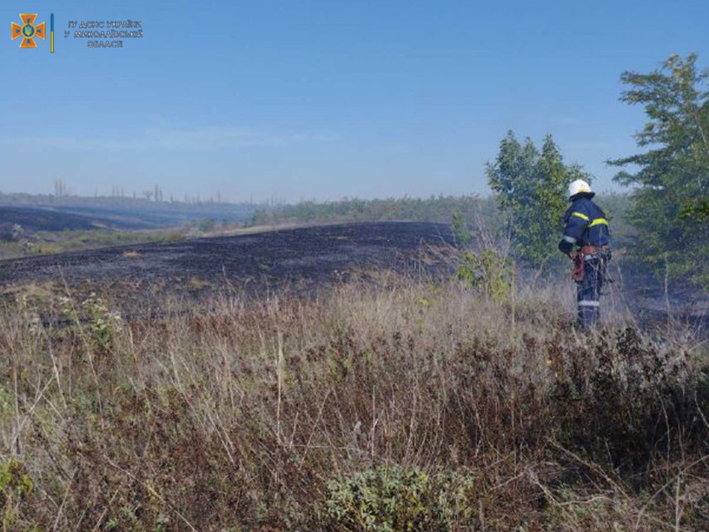 На Миколаївщині за добу з 18 пожеж дві виникли через обстріли (ФОТО) 15