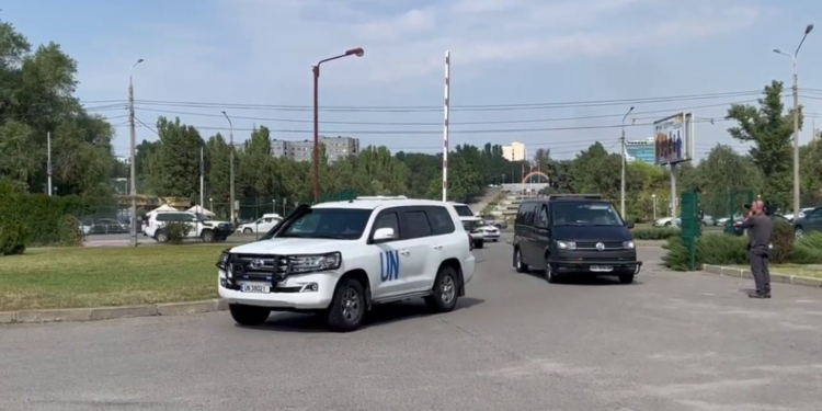 Місія МАГАТЕ вже прибула на Запорізьку АЕС – Енергоатом (ВІДЕО)