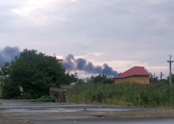 Біля Джанкоя дим і вибухи. Інформація різна (ВІДЕО)