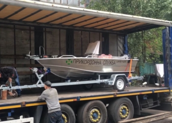 Київська суднобудівна компанія передала прикордонникам партію катерів (ФОТО, ВІДЕО)