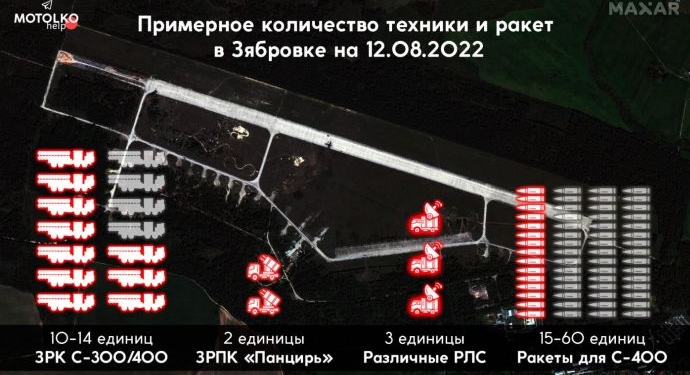 Літаки Іл-76 ВКС РФ підвозять ракети для С-400 до аеропорту “Гомель”, звідки їх везуть до Зябрівки, – Беларускі Гаюн