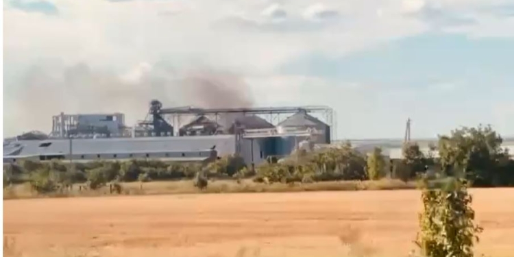 Спротив у дії. В Маріуполі не можуть загасити завод “Сателіт” – вивезення вкраденого соняшника неможливе (ВІДЕО)