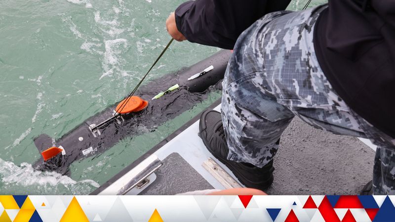 Україні передадуть 6 підводних дронів-шукачів мін (ФОТО)