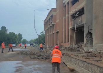 Вночі россіяне двома ракетами вдарили по Чорноморському універсітету ім.П.Могили в Миколаєві (ФОТО)