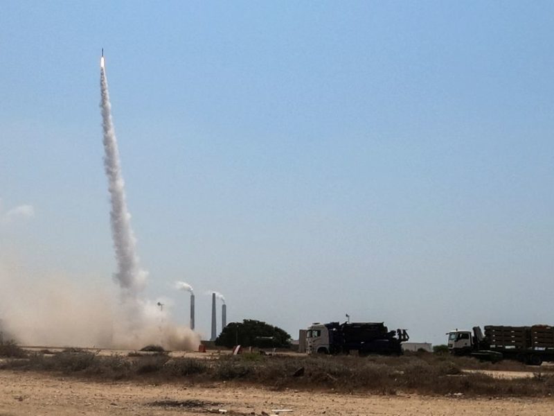 Залізний купол Ізраіля збив 97% палестинських ракет (ФОТО)