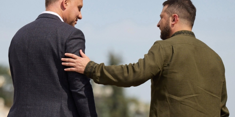 Президент Польщі Анджей Дуда – вже втретє в Києві від початку російського вторгнення (ФОТО, ВІДЕО)