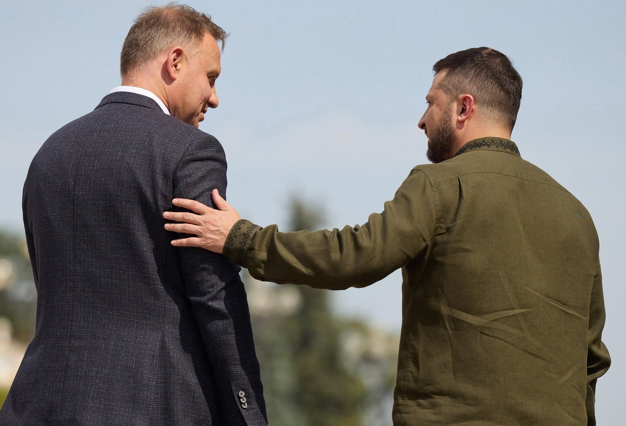 Президент Польщі Анджей Дуда – вже втретє в Києві від початку російського вторгнення (ФОТО, ВІДЕО)