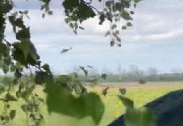 Це українське небо! Львівські десантники збили черговий російський ударний вертоліт Мі-24 (ВІДЕО)