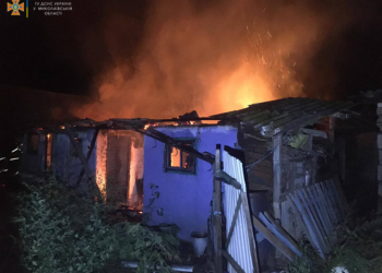 З 4 пожеж за добу на Миколаївщині одна спалахнула через російські обстріли