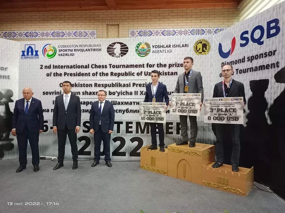 Миколаївський шахіст став призером міжнародного турніру в Узбекистані (ФОТО) 1