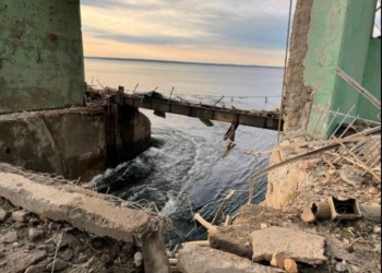 «Це нас не може зламати, а терористів чекатиме справедлива відповідь і відплата» – Зеленський відреагував на атаку гідротехнічних споруд Кривого Рогу