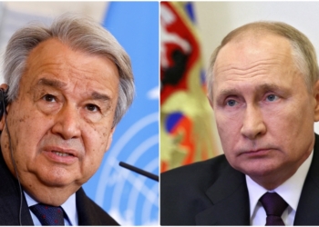 Гуттеріш говорив з путіним: «На даний момент шанси на мир мінімальні»