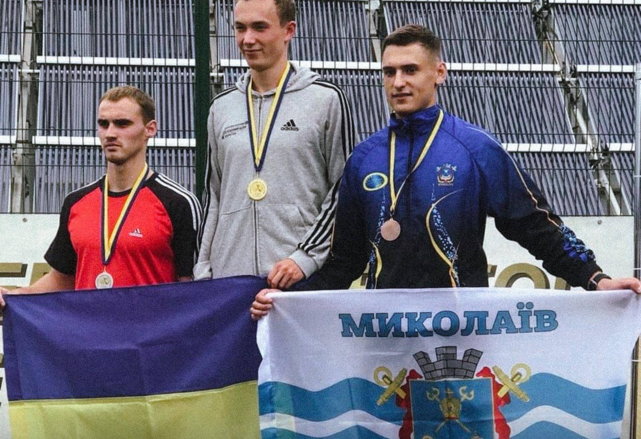 Миколаївський легкоатлет здобув на чемпіонаті України дві нагороди