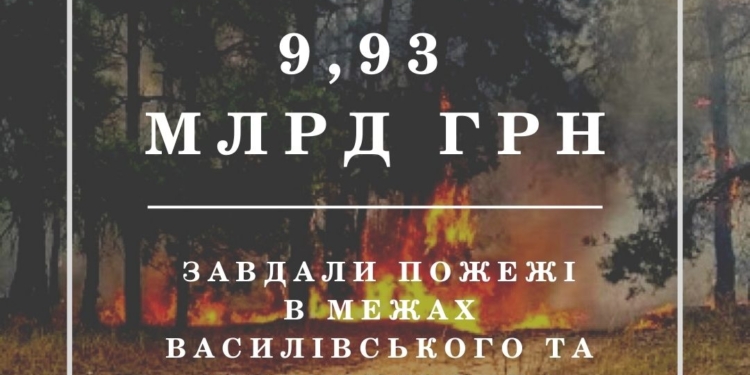 Росіяни шкодять не тільки людям, а й природі Миколаївщини: розмір шкоди від пожеж на Кінбурні вже сягнув майже 10 млрд.грн.