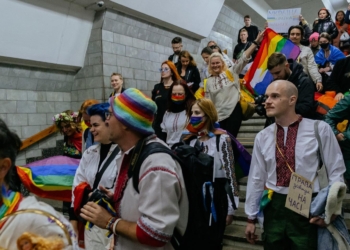В Україні відбувся перший МетроПрайд – в харківському метро (ФОТО)