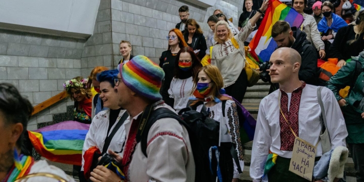 В Україні відбувся перший МетроПрайд – в харківському метро (ФОТО)