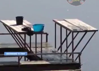 Країна-терорист «піклується» про своїх громадян – встановлює полоскалки для білизни на річках (ВІДЕО)