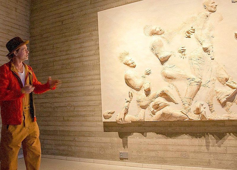 Відомий актор Бред Пітт дебютував як скульптор (ФОТО)