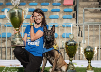 Українка зі своєю собакою стала чемпіонкою світу з дресирування (ФОТО)
