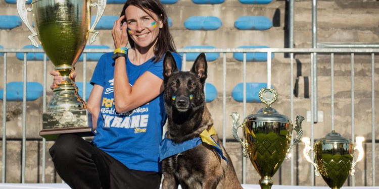 Українка зі своєю собакою стала чемпіонкою світу з дресирування (ФОТО)