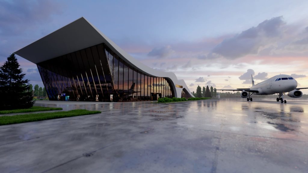 Архітектор показав, як може виглядати відбудований Миколаївський аеропорт (ФОТО) 3