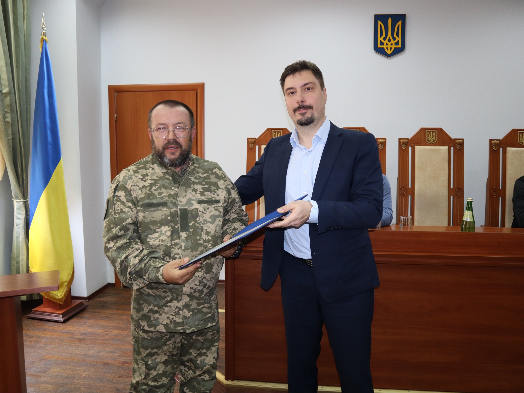 Голова Верховного Суду на Миколаївщині зустрівся з українськими військовими (ФОТО)