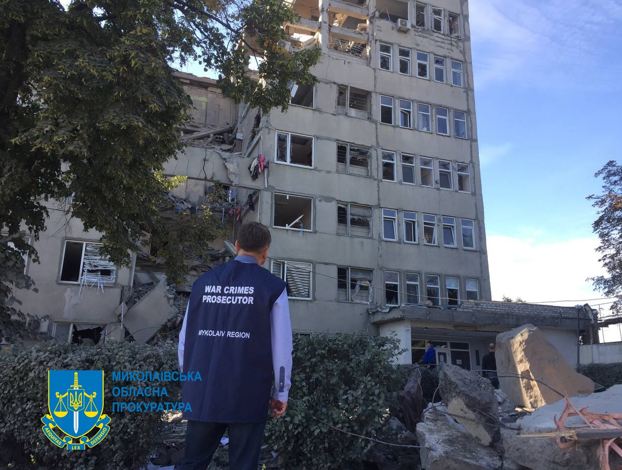 Нічний масований ракетний удар росіян по Миколаєву – розпочато розслідування (ФОТО)