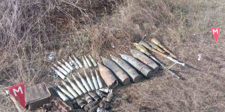 За вчора на Миколаївщині рятувальники вилучили та знешкодили 45 російських боєприпасів (ФОТО)