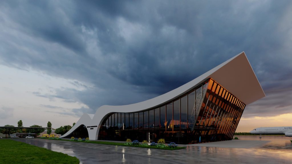 Архітектор показав, як може виглядати відбудований Миколаївський аеропорт (ФОТО) 9