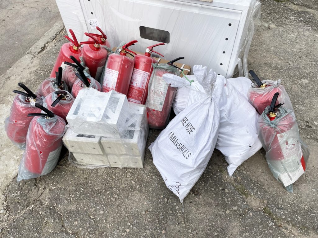 Обладнання гуртожитку для переселенців і містян, які втратили житло, в Миколаєві продовжується: отримано протипожежне обладнання (ФОТО) 11
