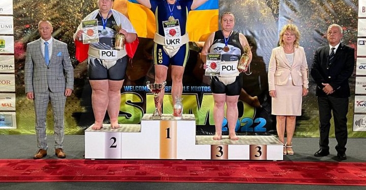 Україна стала найкращою на чемпіонаті Європи із сумо