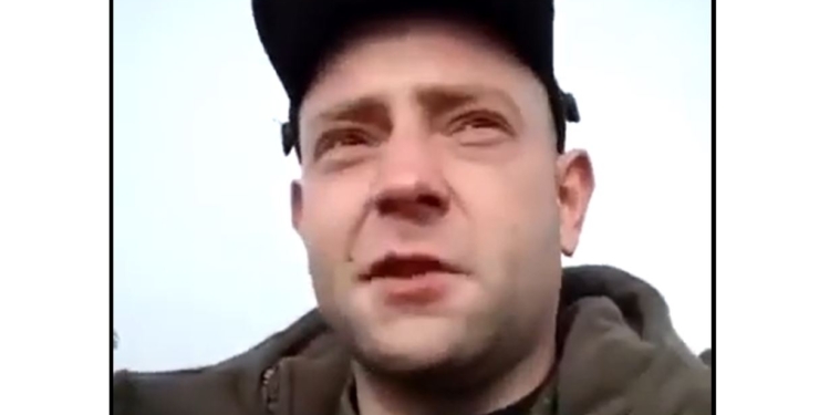 “Думайте сами, что делать”, – мобілізований в рф “танкіст” каже, що без найменшої підготовки їх кидають зразу під Херсон (ВІДЕО)