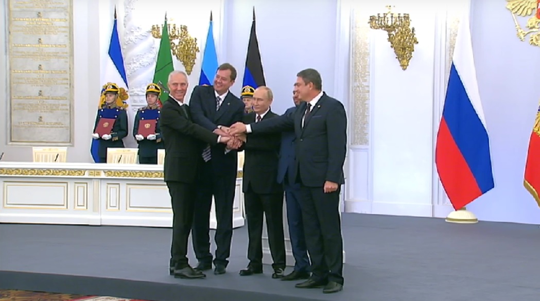 Путін оголосив, що загарбані українські землі своїми і закликав Київ до переговорів (ВІДЕО) 1
